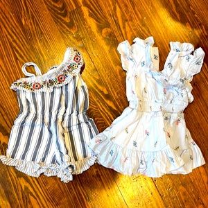 Janie & Jack Jumper and dress.